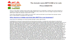 Desktop Screenshot of bift.com